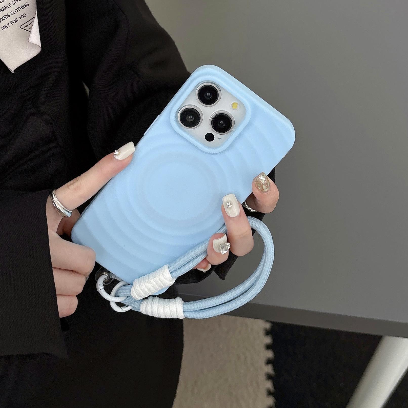 

Apple iPhone 15 Pro Full Coverage Case with Lanyard, Compatible with 17 Pro Max and iPhone 14/16. iPhone 12