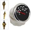 ELING 52mm Water Temp Meter Temperature Gauge Indicator for Engine Motorcycle RV Auto Yacht Boat 12V 24V With Red Backlight