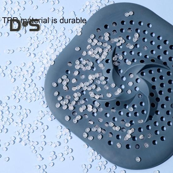 Silicone Sink Strainer Hair Catcher for Shower Drain Easy To Install Multi-Functional Effective Shower Drain Protector Hair Stopper for Bathroom Tub