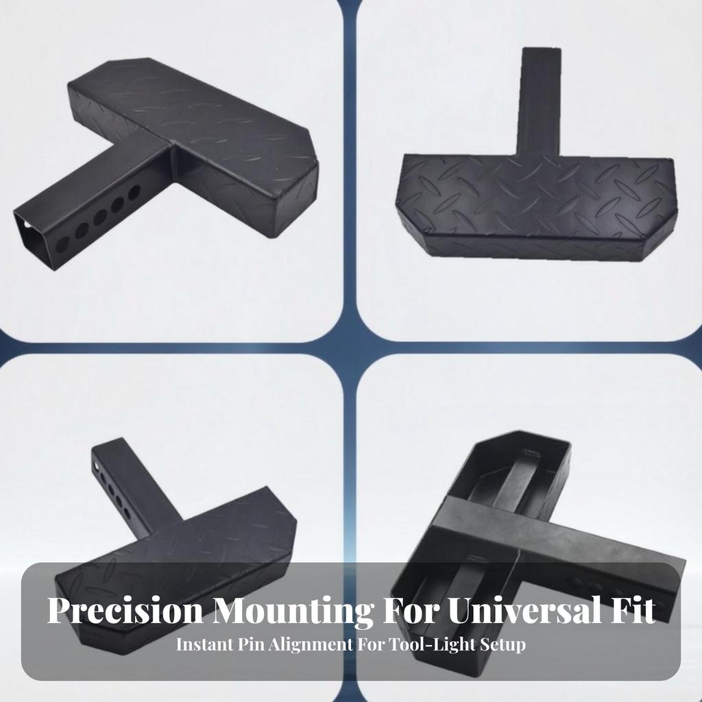 Rear Hitch Step Easy Installation Vehicle Accessory Resistant