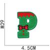 New Christmas Letter Embroidery Cloth Sticker Christmas Tree Towel Embroidery Patch Sticker Snowman Snowflake Computer Embroidery Chapter Boy
