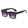 Box Sunglasses Fashion High-End Sunglasses Foreign Trade Retro Men'S And Women'S Uv Protection