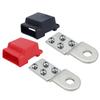 2340 Battery Terminal Mount Marine Spare Parts Positive and Negative for RVs 32V 100A Tin-plated Copper BusBars