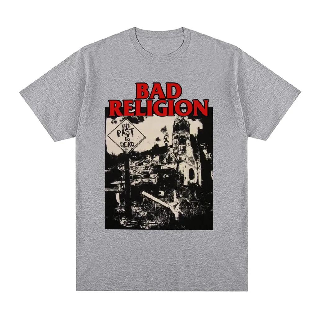 BAD RELIGION Vintage T Shirt Punk Rock Band Graphic Print Harajuku Streetwear Cotton Unisex EU Size T Shirt