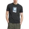 adidas T Shirts Men's Black Crew Neck Moderate Straight Fit IX0114