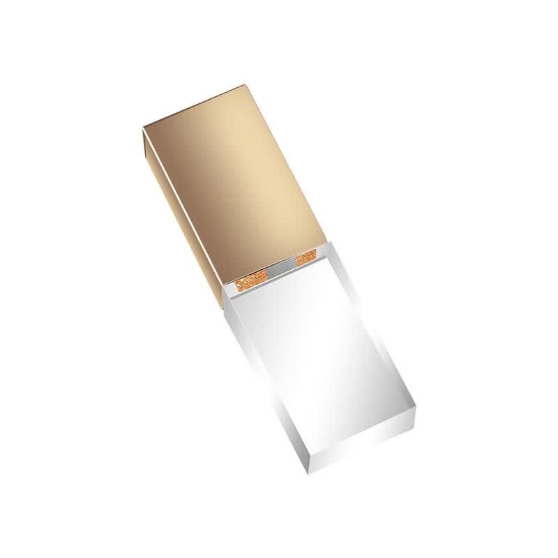 OLOEY Luminous Acrylic Metal USB Flash Drive 16GB
