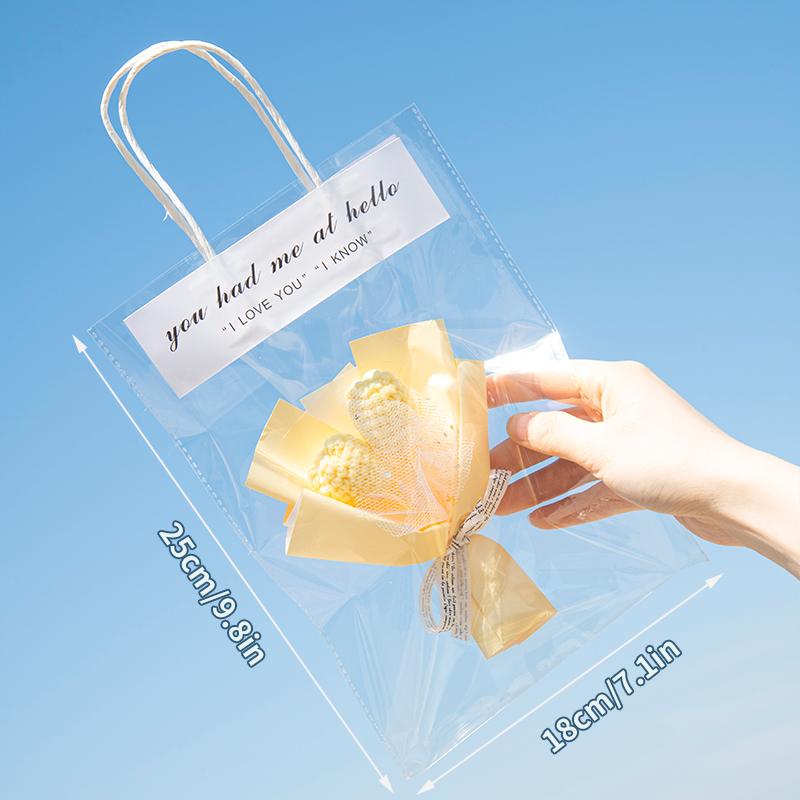 Häkelblumenstrauß Abschlussstrauß 2025 Kawaii Bärenstrauß Handgewebtes Abschlussgeschenk für Lehrer und Schüler