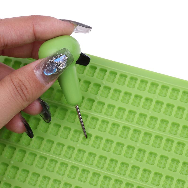 1set 9 Lines 30 Cells Practical School Plastic Braille Portable Writing Slate With Stylus