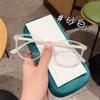 Ultra-Light Primary and Secondary School Students' Glasses Frame Oval Small Frame Glasses Glasses Men and Women Can Be with Degrees