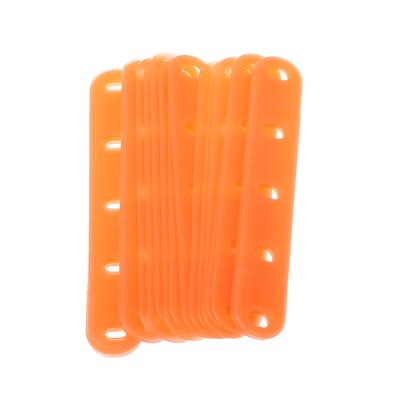 20Pcs Barber Shop Perm Band Hair Perm Rods Hair Rollers Cold Wave Rods With Elastic Rubber Band Professional Styling Tools