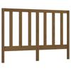 VidaXL Headboard Honey Brown 146x4x100 Cm Solid Pine Wood 817693
