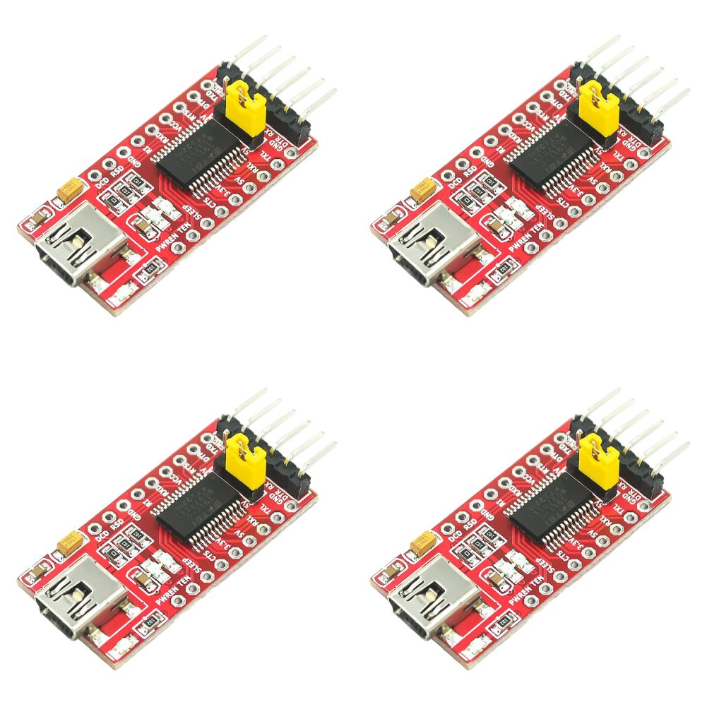 

FT232RL FT232 Pro Mini USB TO TTL 232 3.3V 5.5V USB to TTL Module (Червоний МІНІ)