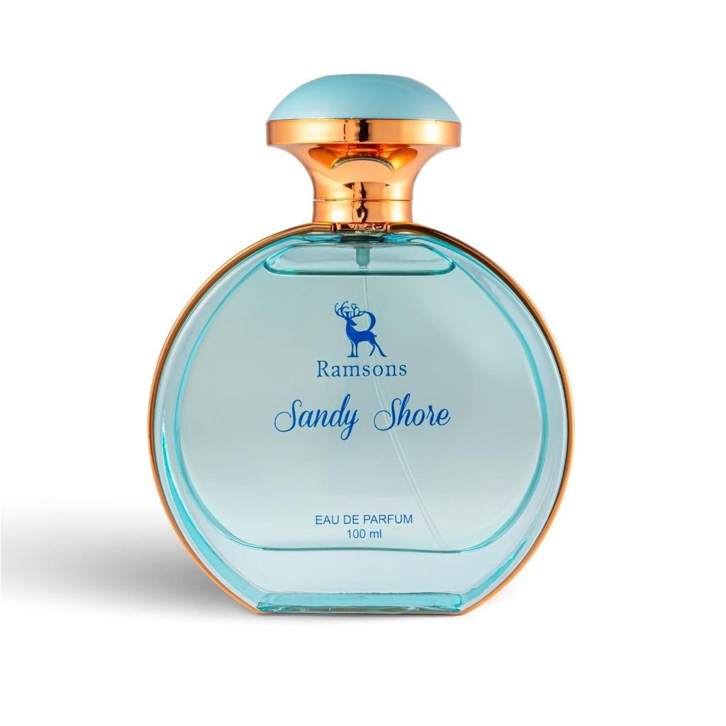 Ramsons - SANDY SHORE Eau De Parfum | TN - Mint, Lavender, Bergamot, Mandarin Orange  | MN - Sea Grass, Ginger, Jasmine Rose | BN - Musk, Sandalwood