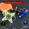 Luminous All-Metal Finger Spinner Set - Long Spin Time & Stress-Relief Toy