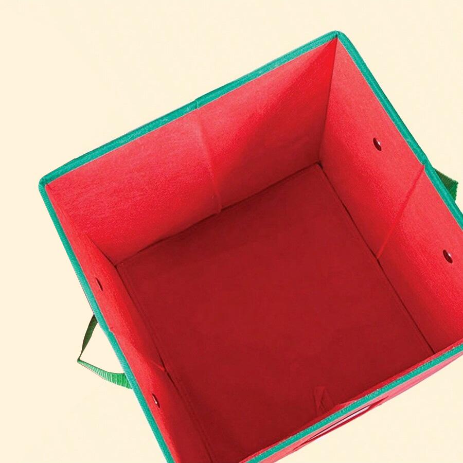 64-Piece Christmas Decoration Storage Box - Large Foldable with Lid for Ornaments, Holiday Supplies & Seasonal Clothes