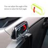 2Pcs Auto Spiegel Toter Winkel Spiegel Einstellbar Flache Weitwinkel Platz Seite Blindspot Rück Parkplatz Spiegel Auto