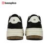 Baasploa women's board shoes are warm, comfortable, thick soled, height increasing sports shoes, lightweight casual shoes, retro and trendy shoes