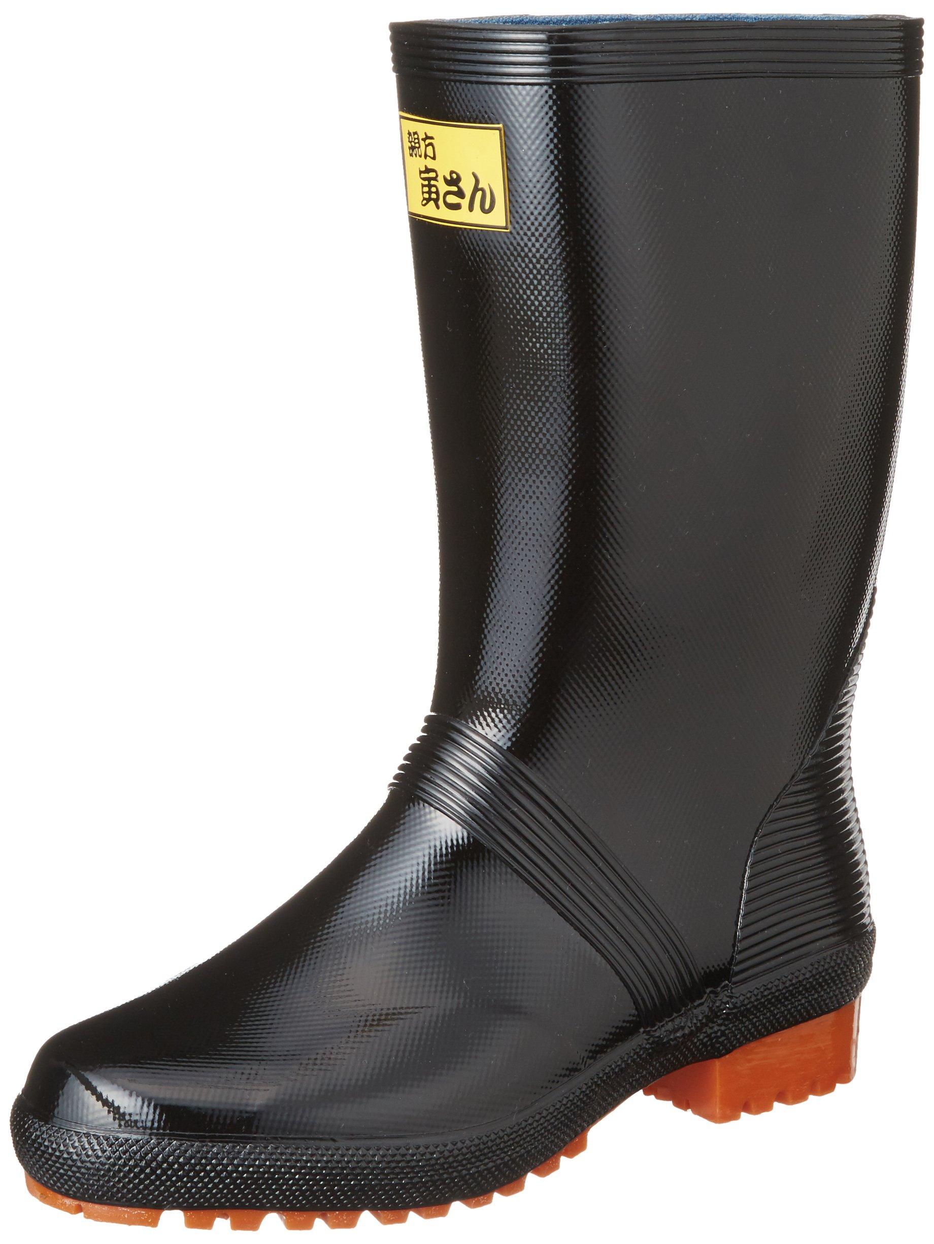 

Fukuyama Rubber Mesh Fiber Rubber Oyakata Boots Boots, Tora-san 1, Black, 30.0cm