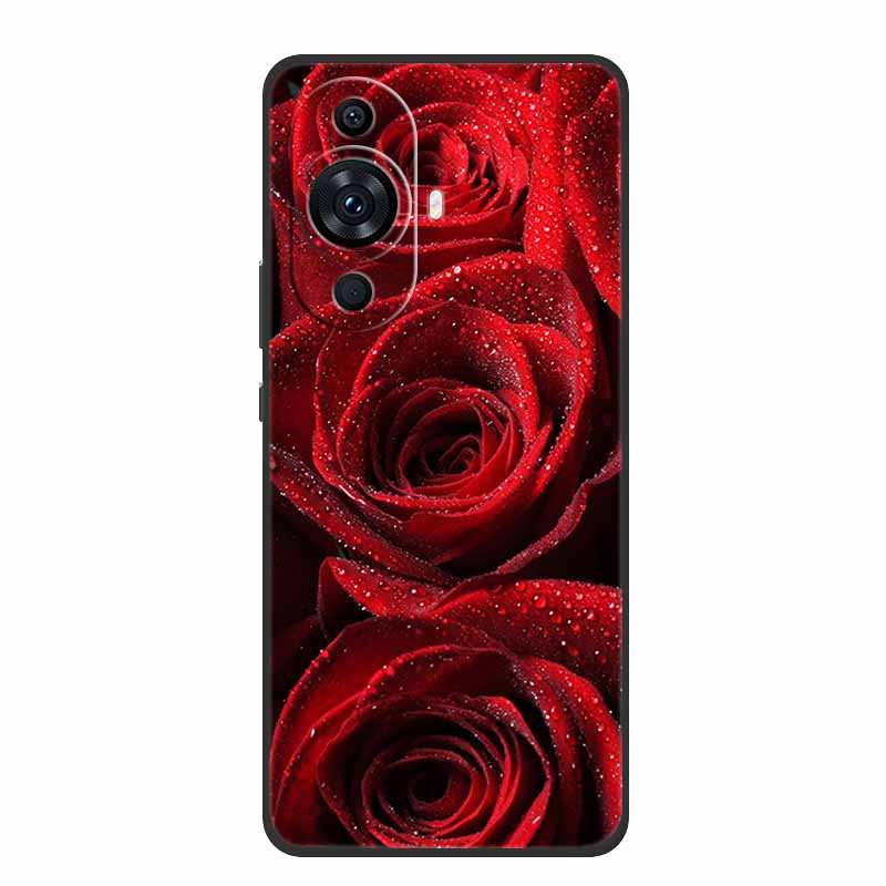 For Huawei Nova 12s Case Popular Black Silicone Soft Back Cover Case For Huawei Nova 12s Phone Case Cover Nova12s 12 s Funda 6.7