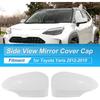 Motoforti 1 Paar Türspiegelkappe für Toyota Yaris 2012-2019 Links Rechts Außenrückspiegel Schalen Kappe Gehäuse für Toyota Yaris Weiß