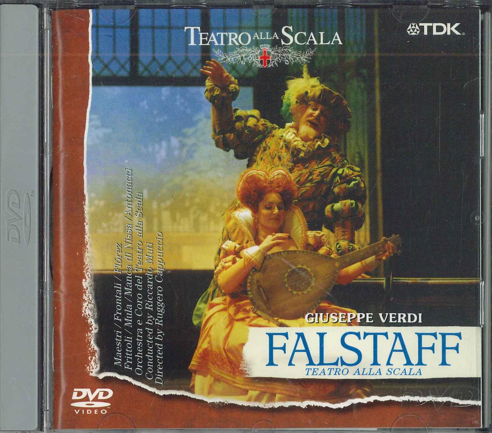

DVD OPERA - Veedi FALSTAFF TDBA0029 TDK 2003 Japan Obi Music Video Used