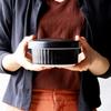 Functional household goods. Stylish ceramic rice container, non-stick. [Hasami ware, Made in Japan] 1 go (approx. 180ml)