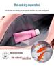 Women's Lightweight Travel Bag with Shoe Compartment - Multifunctional Gym Bag with Wet/Dry Separation