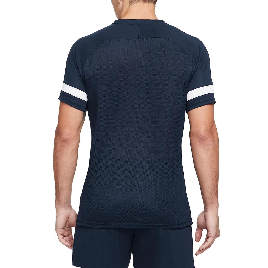 Nike Dri-Fit Academy Comfortable Versatile Simple Fashion Soccer Jersey Men Tops Blue CW6102-451