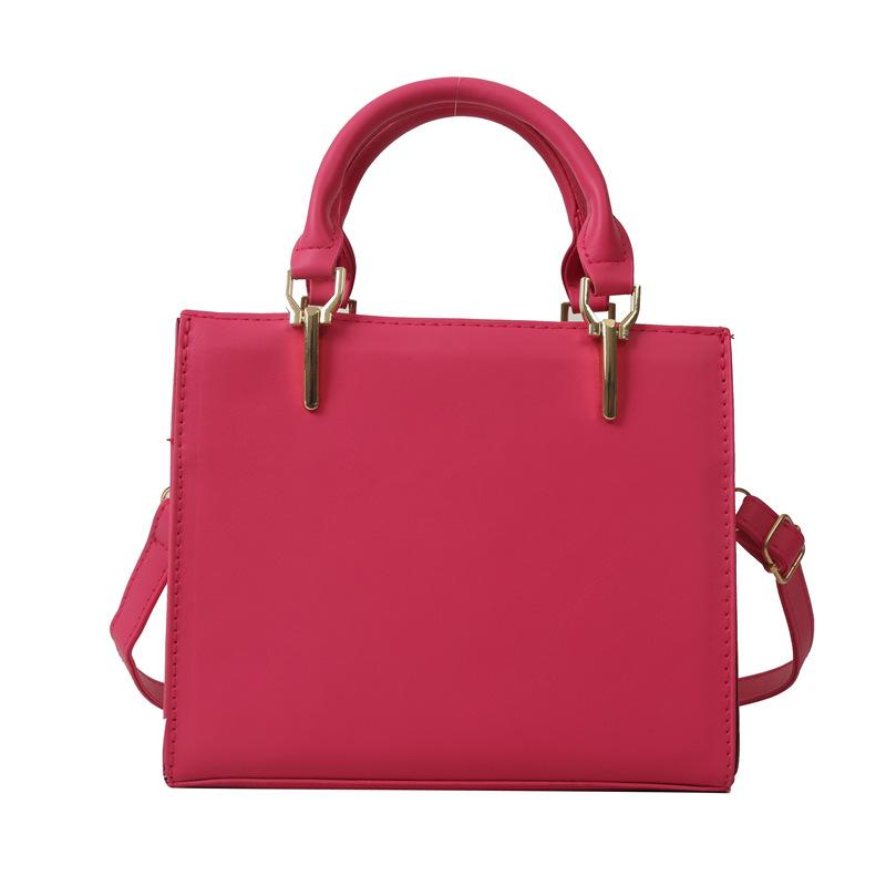2024 Spring Women's Minimalist Crossbody Shoulder Bag - High-Quality, Fashionable, Versatile Handbag with Unique Stitching.