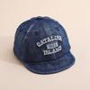 Summer Letter Embroidery Denim Baby Cap Fashion Toddler Boys Soft Brim Duck Tongue Cap Casual Outdoor Adjustable Sun Hat