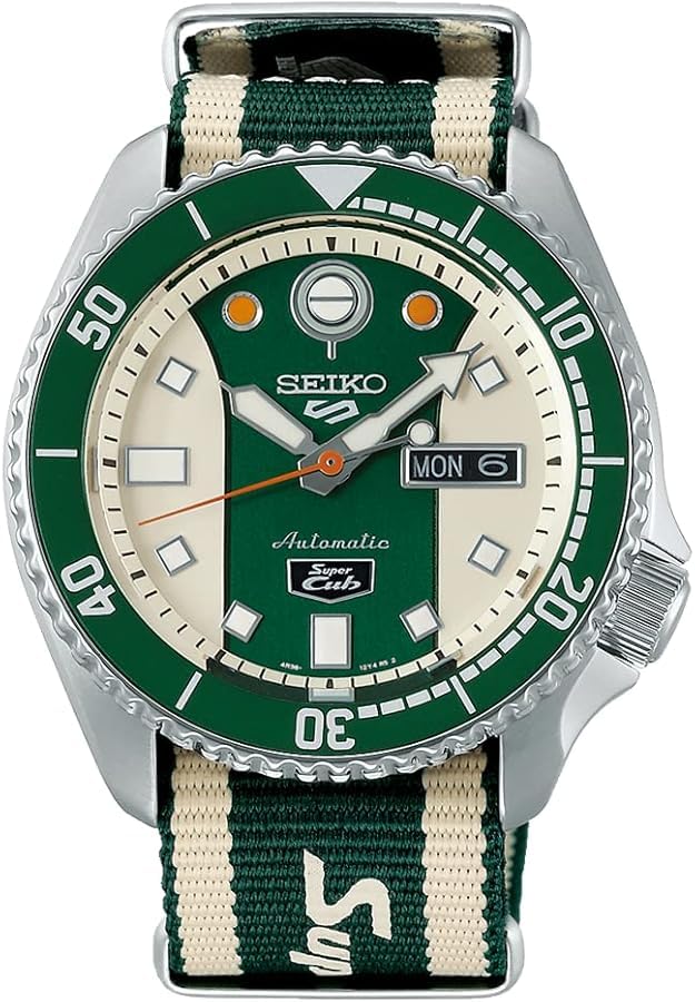 

SEIKO 5 SPORTS Honda Super Cub Limited Edition Автоматичний механічний годинник SRPJ49K1 Overseas Model [Seiko] для чоловіків [Елемент]