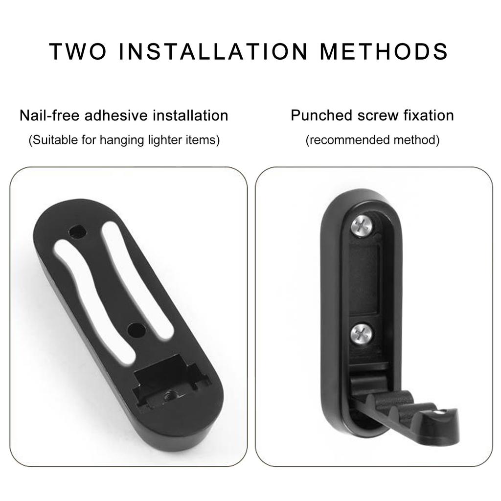 4Pcs Retractable Wall Hooks for Bathroom & Closet Space Saving Folding Hooks Functional & Stylish Hook for Keys & Hats