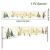Christmas Outdoor Banner Merry Christmas Decorations For Home 2025 Navidad Kerst Xmas Decor Noel Kerst Happy New Year Gift 2025