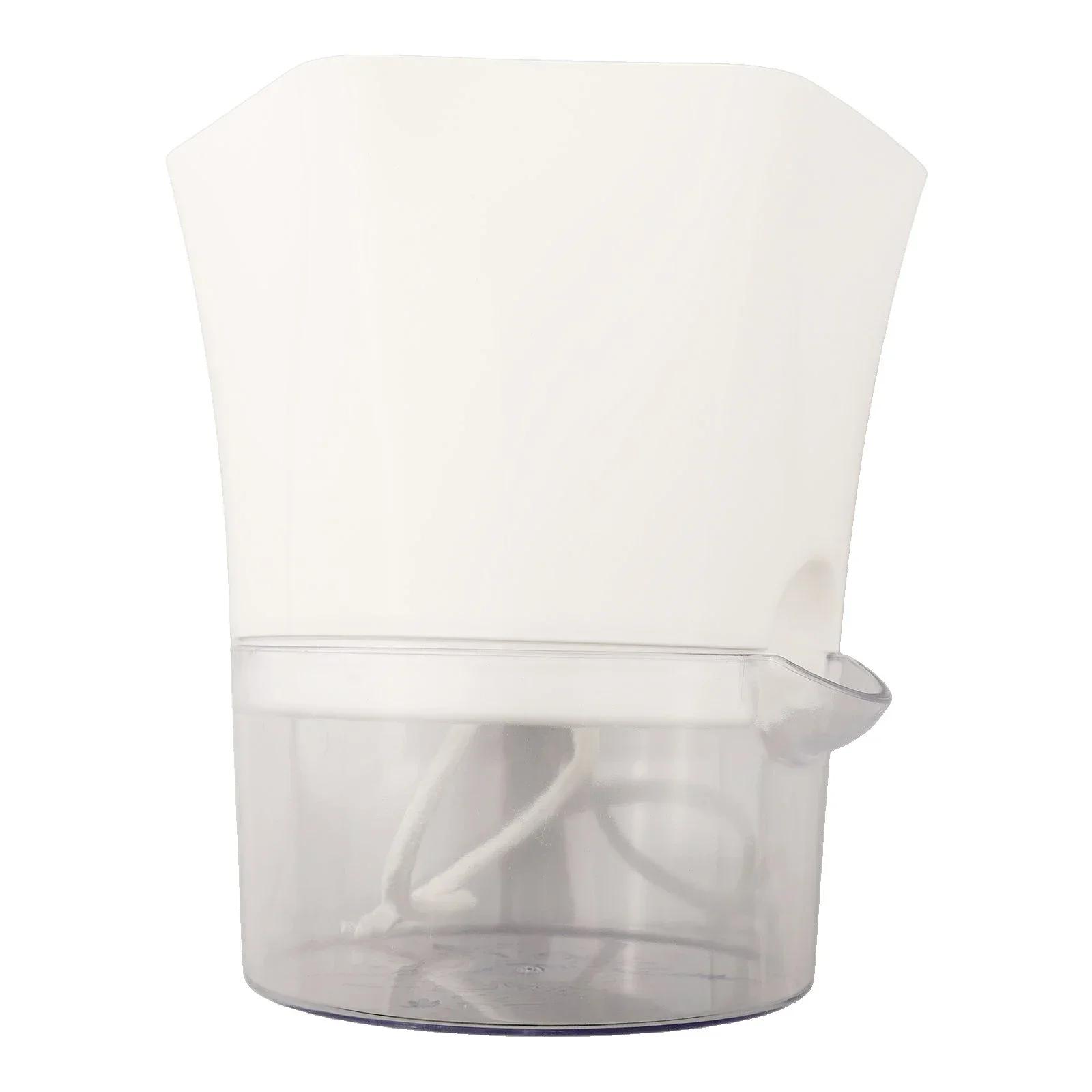 

Transparent Self-Watering Plant Flower Pot Plastic Washable Reusable Hexagonal Lazy Flowerpot S M L Optional Home Garden Decor S