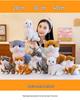 Realistic Meowing Musical Cat Plush Toy - Lying Kitten Doll Birthday Gift