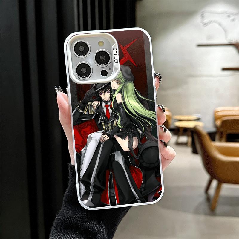 Code Geass Anime Shockproof Phone Case for iPhone 17 Air 16 16E 15 Pro Max 14 Plus 13 Mini 12 Back Cover Anti Fall Fundas
