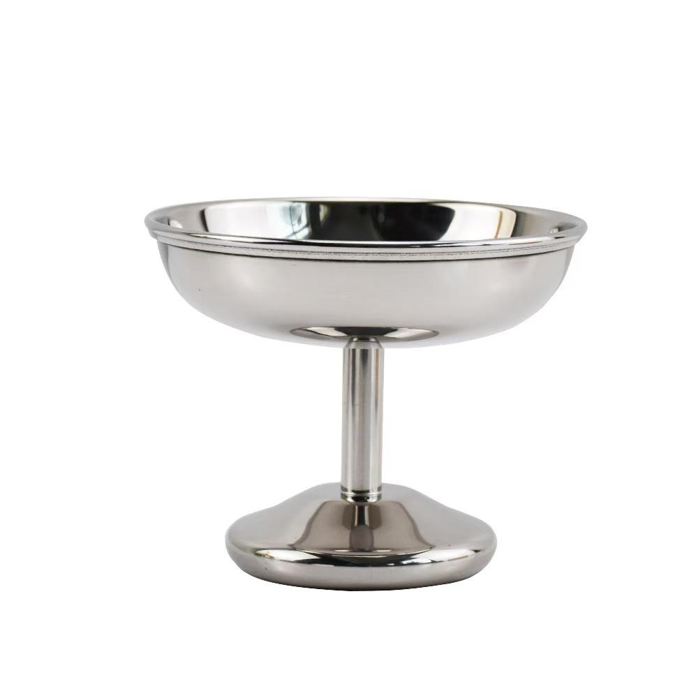 Creativity 304 Stainless Steel Ice Cream Cup Stainless Steel Dessert Bowl Vintage Pudding Ice Cake Cups Home Decoration