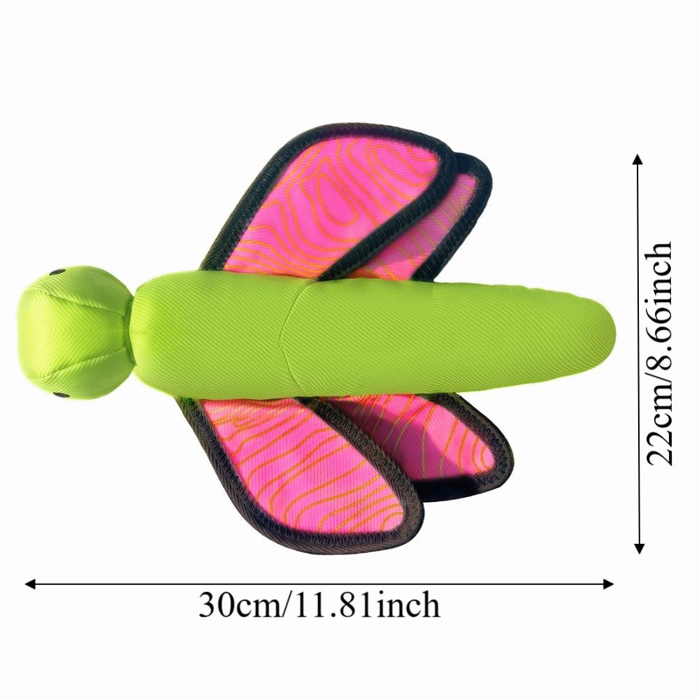 Press To Sound Interactive Dog Throw Toy Chew Resistant Puppy Fetch Toys Park Outdoor