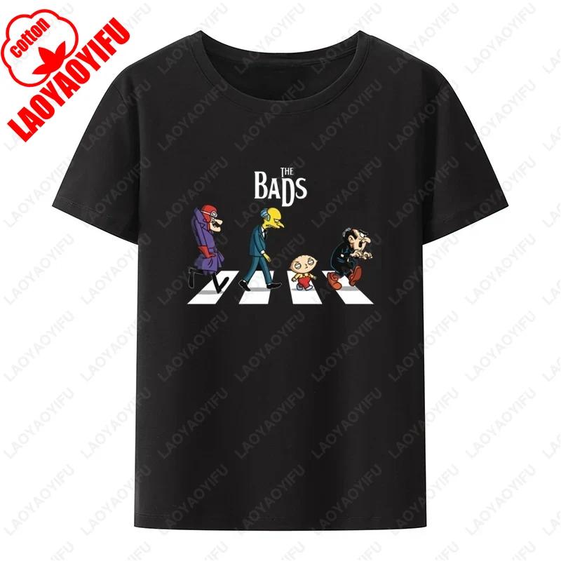 The Beers Graphic Printed Funny Tee T Shirt for Men Clothing Comfortable Breathable Tshirts Classic Cartoon Printed  Tops