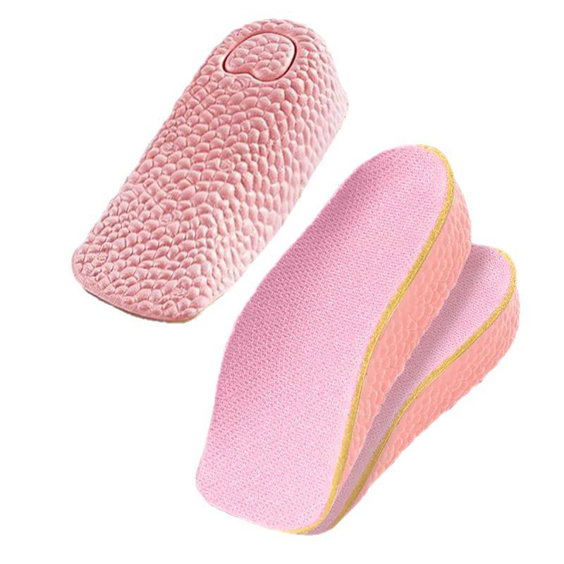 Seven-Point Invisible Height-Increasing Insoles with Arch Support for Men's and Women's Martin Boots, Thickened Soft Bottom.