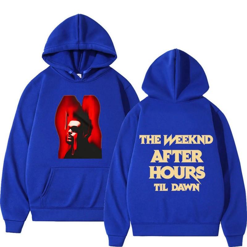 Weeknd After Hours Til Dawn Tour 2026 Hoodie Mens Graphic Pullover Sweatshirt Fall Casual Streetwear