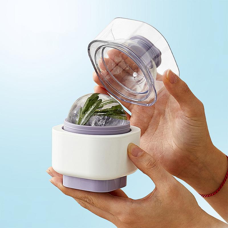 Large Round Shape Ice Mold Silicone Ice Ball Maker Mold Whiskey Ice Cubes Mould Bar Ice Maker Home DIY Cold Drink Accessories