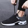 Air-Cushioned Athletic Sneakers for Men - Breathable Mesh, Non-Slip Grip, Durable Lace-Up Shoes for Outdoor Sports & Casual Wear