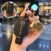 SFX1  TPU Key Case Cover Car Accessories Fob Protector for Mercedes Benz S400L S450/S500 MaybachS480 Keychain Holder Keyring Shell