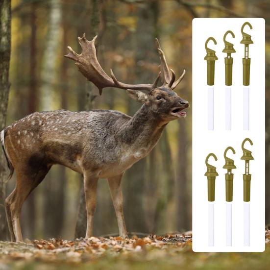 6Pcs/Set Scent Dispenser with Rain Protection Leak Proof Drop Wick with Replacement Felt Air Tight Portable Scent Dispenser for Hunting