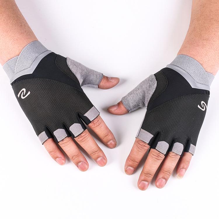 

Мужские и женские фитнес-перчатки Новые перчатки для йоги, велосипедные, для занятий спортом на открытом воздухе, велосипедные, дышащие, тонкие, с защитой от солнца, перчатки с половиной пальцев XL