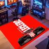 C-charles Leclerc F1 Racing -Themed Entrance Mat,Non-Slip Mat Area Rug,Room Decor,Outdoor Decor,Kitchen Rug,Doormat - Machine Washable,Easy to Clean