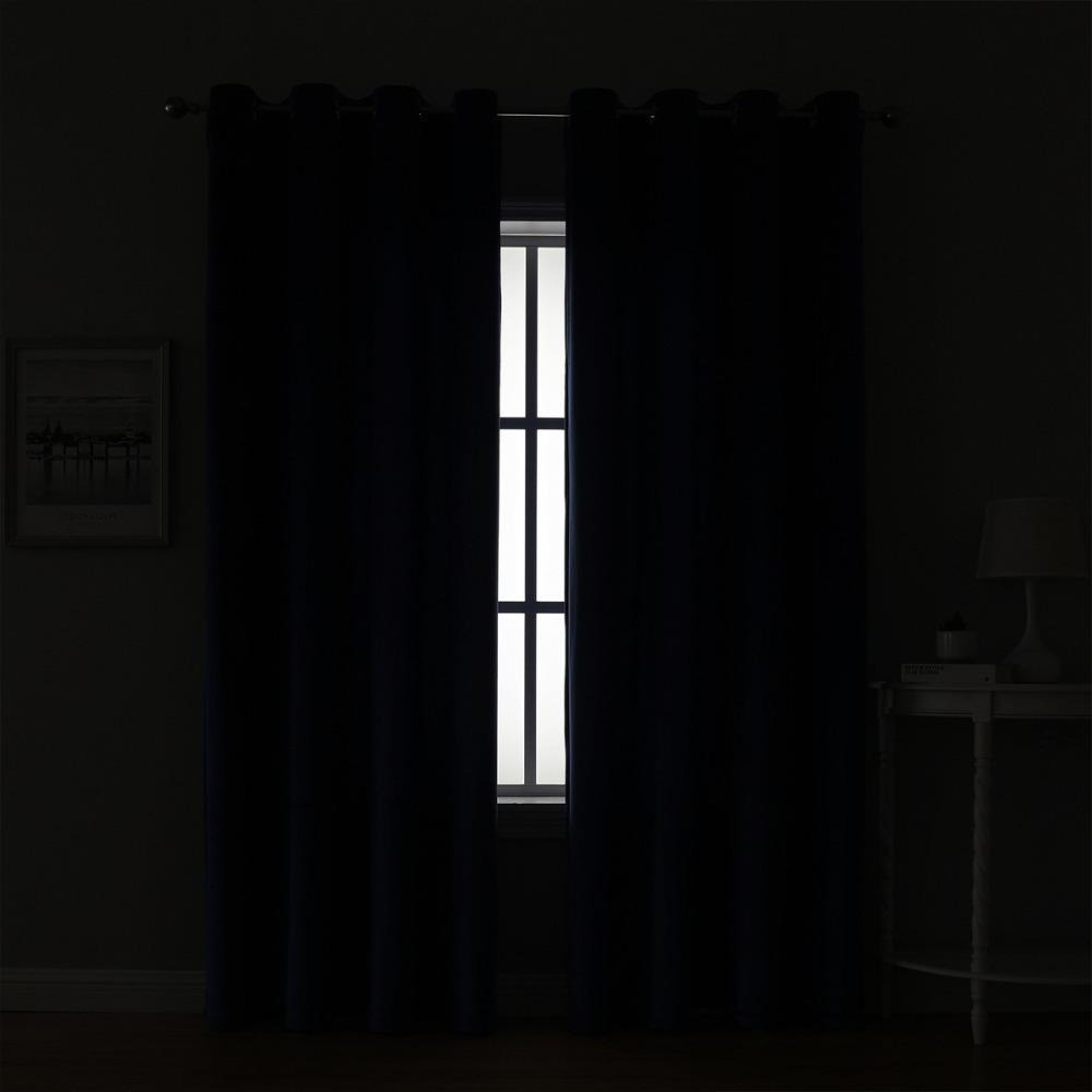 Light-blocking Velvet Curtain Solid Color Noise Reducing Blackout Curtains No Drilling Soft Texture Touch Window Drape
