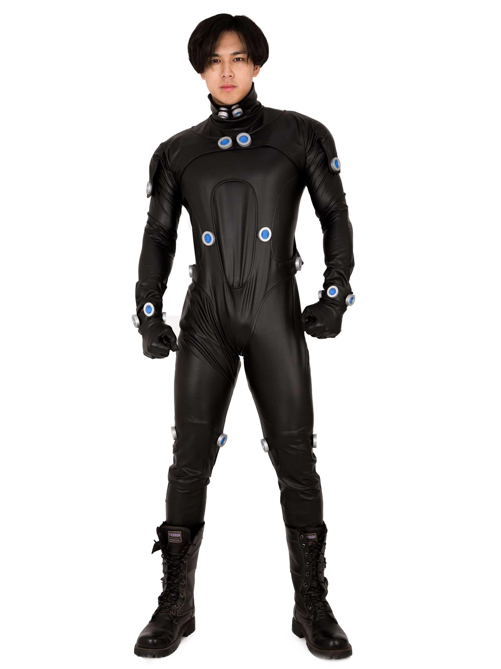 

Miccostumes Adult Anime Character Cosplay Jumpsuit Men s (XL) чёрный