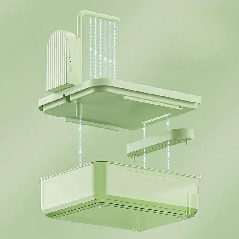 Cage Hanging Parrot Bathtub Automatic Shower Bath Box Practical Accessory for Cockatiel Parakeets Canary Budgie Small Birds